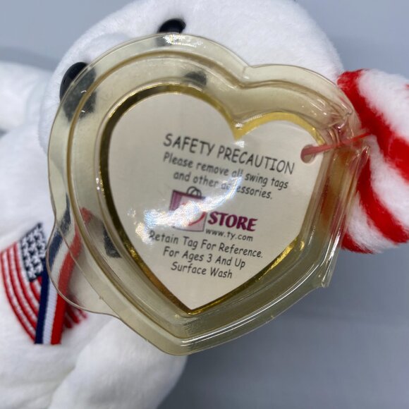 Ty Beanie Babies 2002 America the Patriotic Bear - Picture 6 of 8